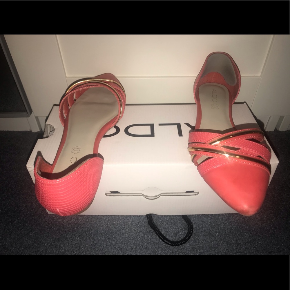 Coral shoes